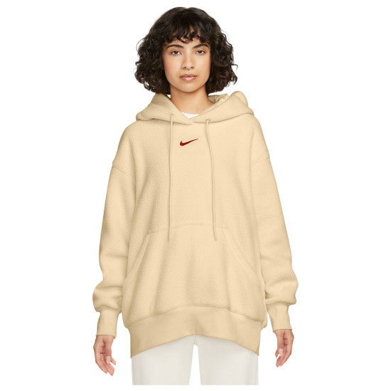 Nike Γυναικείο φούτερ Fleece Sportswear PLSH FZ Hoodie